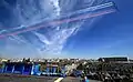 Des Su-25 colorent le ciel avec le drapeau russe