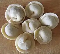 Pelmeni avant cuisson