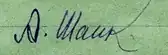 signature d'Abdulla Shaig