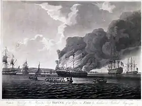 illustration de HMS Boyne (1790)