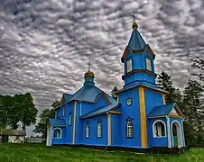 église de l'intercession de Motovilivka classée.