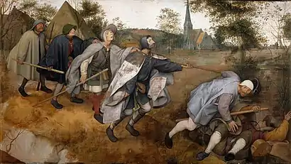 La Parabole des aveugles, Pieter Brueghel l'Ancien, 1568.