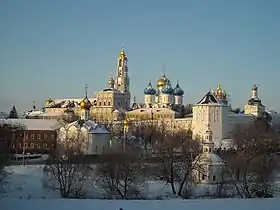 La laure (monastère) de saint Serge à Serguiev Possad en Russie