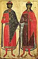 Saints Boris et Gleb, Moscou (milieu du XIVe siècle)