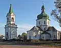 Église-sépulture de Lisogoubov à Siédnev oblast de Tchernihiv (1690),