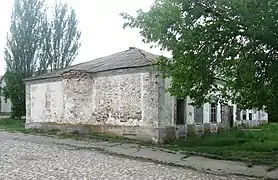 Synagogue de Zelenopil, classée.