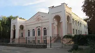 La synagogue classée.
