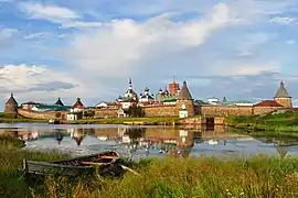 Le monastère des Solovki en 2012