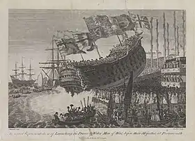 illustration de HMS Prince of Wales (1794)