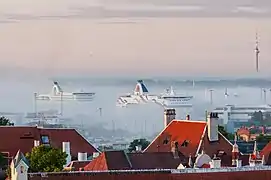 Le port de passagers de Tallinn.