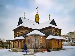 l'église de la Dormition, classée,