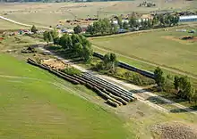 ferme dans la région de Kalouga