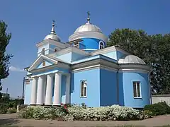 L'Église de la Nativité de la Sainte-Vierge de Nikopol, classée.