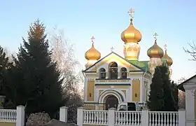 Eglise Saint-Alexandre-Nevski, classée.
