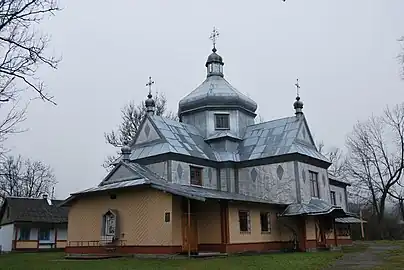 L'église de la Nativité de la Sainte-Vierge.