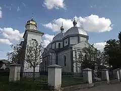 église Sainte-Anne classée, et son clocher.