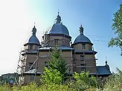 l'église de Batiatychi, classé,.