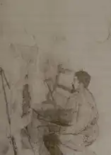 Vladimir Tchertkov. Nikolaï Iarochenko pour le travail sur le tableau Dans des régions chaudes, 1890
