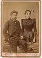 Yaakov et Fanya Shertok, parents de Moshé Sharett, à Kherson, 1893