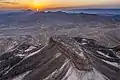 Le mont Katum dans le Makhtesh Ramon. Octobre 2019.