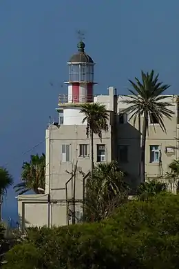 Phare Stella Maris à Haïfa (Israël) (jouxtant le monastère Stella Maris).