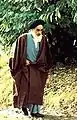 Khomeini à Paris en 1978 ou 1979.