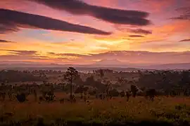 Lever de Soleil dans le Thung Salaeng Luang. Novembre 2021.