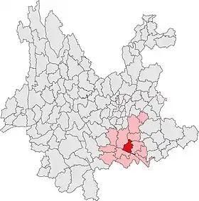 Localisation de Gèjiù