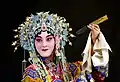 Maquillage du théâtre chinois : concubine ivre, Opéra de Pékin