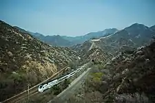 Une rame NDJ3 DMU à Badaling en 2012.