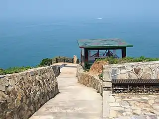 Le point le plus au nord de Taïwan