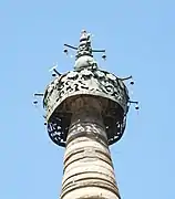 pointe de la tour centrale