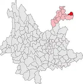 Localisation de Wēixìn Xiàn