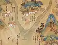 Carte de Taïwan de l'ère Kangxi