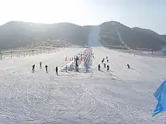 Baicaogou: station de ski de Mantianxing