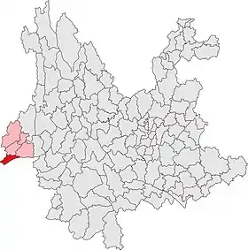 Localisation de Ruìlì