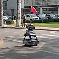 Robot de sécurité de campus à l'Université des postes et communications de Pékin (en).