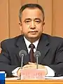 Erken Tuniyaz (zh), président de la région ouïghoure du Xinjiang
