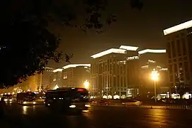 La nuit sur l'avenue Chang'an