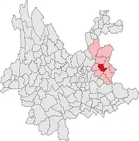 Localisation de Qílín Qū