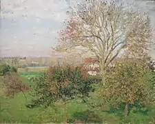 Camille Pissarro, Matin d'automne à Éragny (1897)