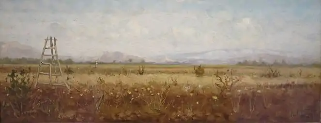 Paysage provençal (1870)Pasadena, Norton Simon Museum.