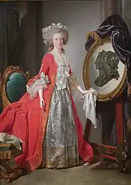 Madame Adelaïde, vers 1787, huile sur toile, Phoenix Art Museum