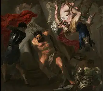 La Mort de Samson, 1650Italie