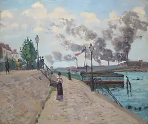 La Seine à Charenton, 1873Norton Simon Museum, Pasadena