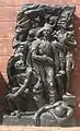 The Warsaw Ghetto Uprising, bronze sculpture by Nathan Rapoport, 1947, Yad Vashem, Jerusalem