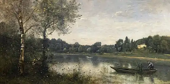 L'étang de Ville-d'Avray - Camille Corot