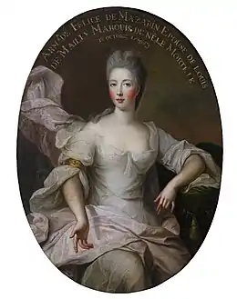 Armande-Félice de Mazarin, Marquise de Mailly Pierre Gobert