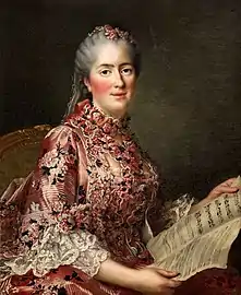 Portrait de Madame Sophie, fille de Louis XV - François-Hubert Drouais