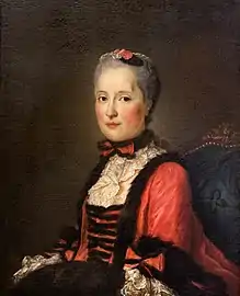 Portrait de Marie-Josèphe de Saxe - Jean-Marc Nattier